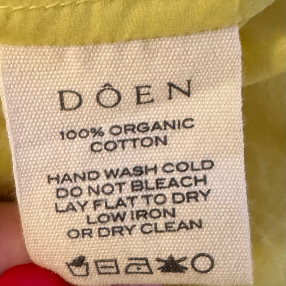 DÔEN lona Chime Mini Dress in Pomelo - Picture 10 of 12